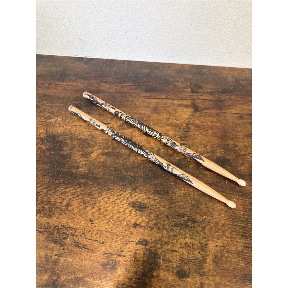 Disney Aerosmith Drumsticks – 16" – Rock ’n’ Roller Coaster “Rock This Way”  NEW